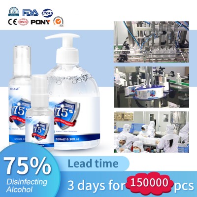 Hand Sanitizer Gel 500ml FDA approved Kill 99.9% germs antibacterial wholesale hand sanitizer manufacturer